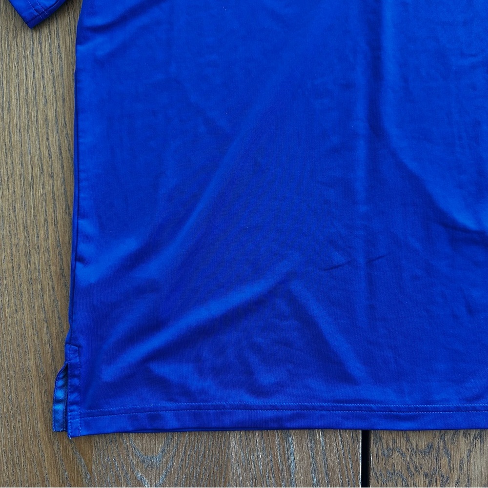 Polo by Ralph Lauren Blue Short-Sleeve Performance Polo Red Logo Boys Size M - Picture 10 of 16